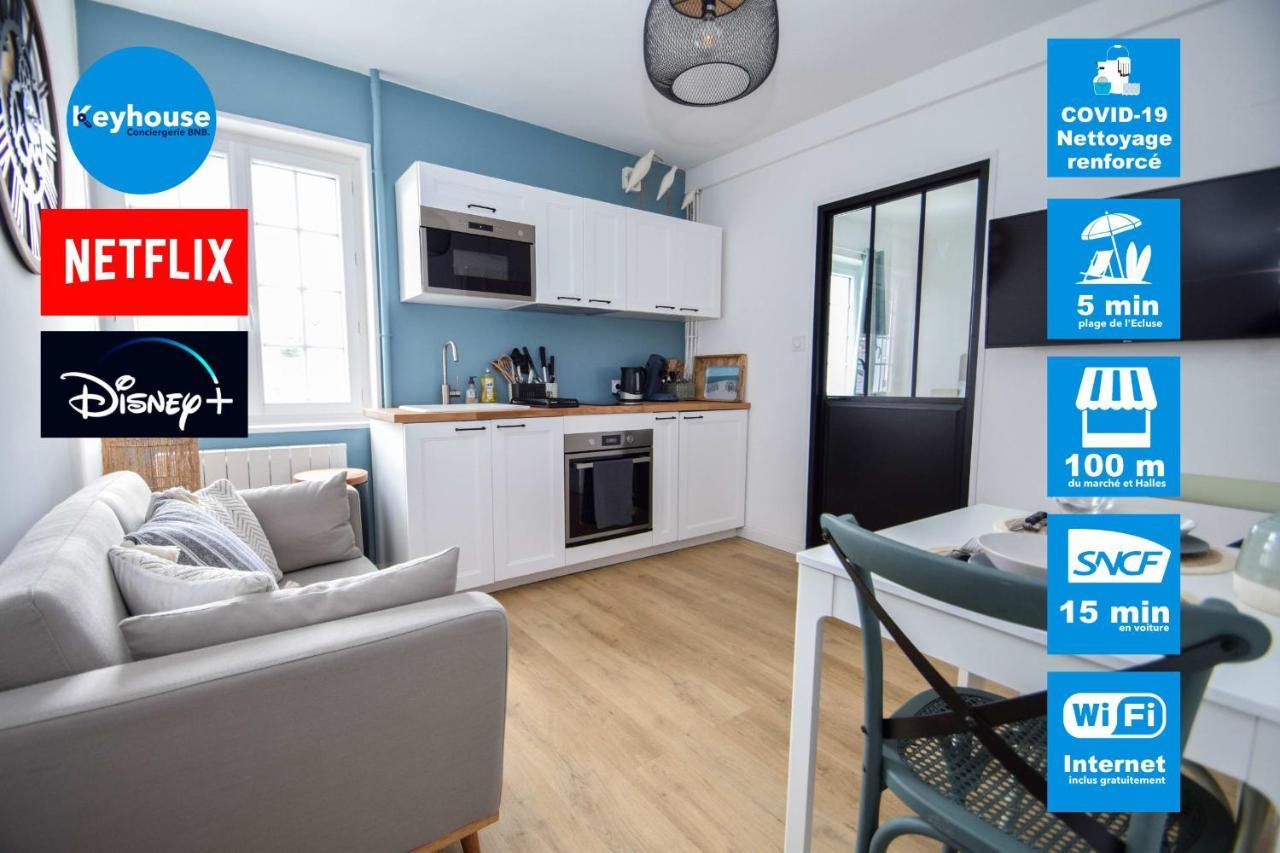 ディナールVacances En Mode Pieton 2P 5Mn Plage Ecluseアパートメント エクステリア 写真
